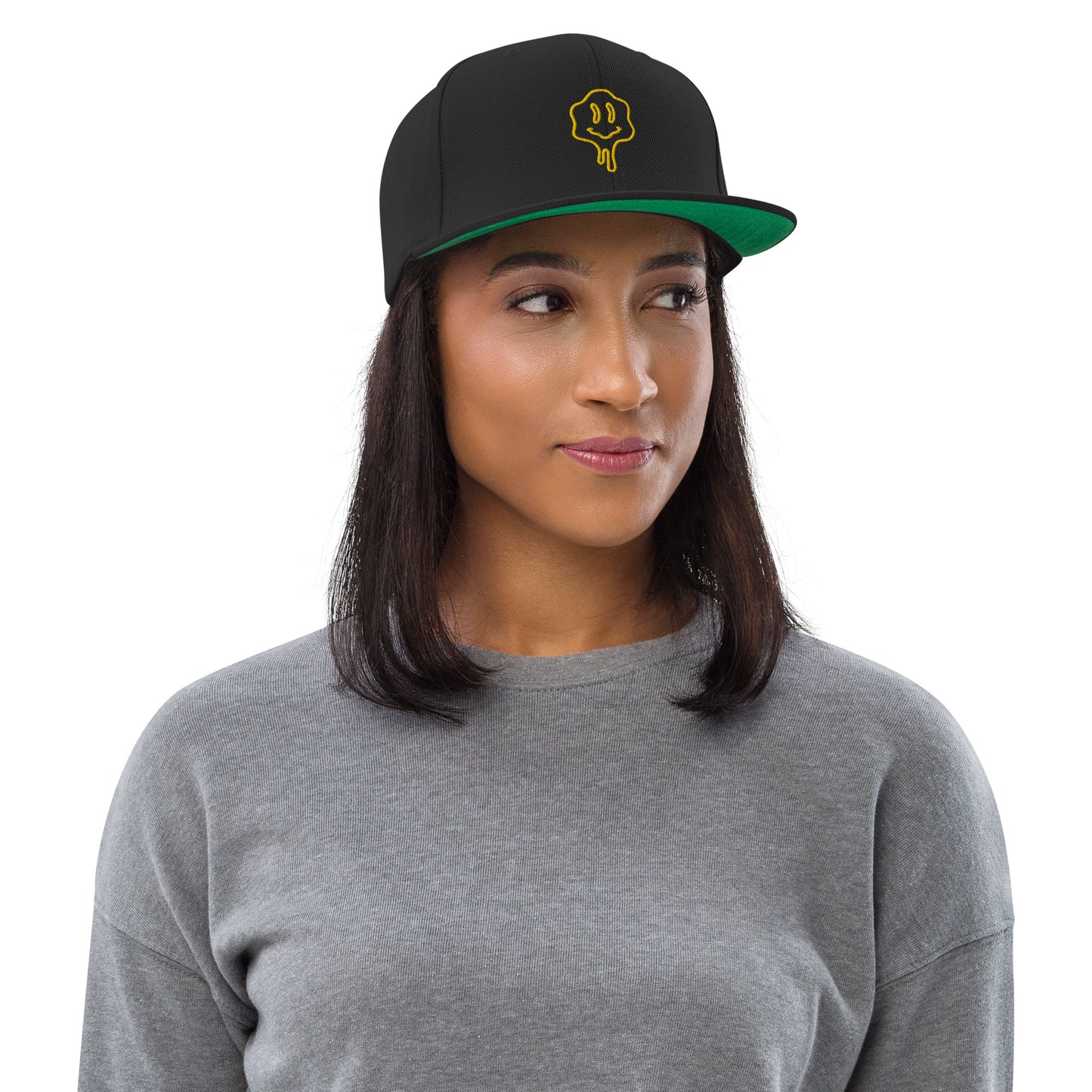 Melting Smiley Snapback